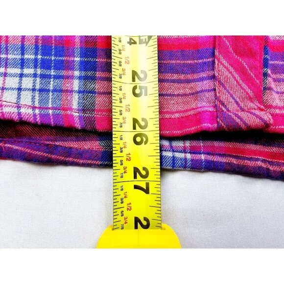 Orvis Classic Collection Size Small Womens Red Plaid Flannel Logo Tag Shirt - Picture 9 of 11